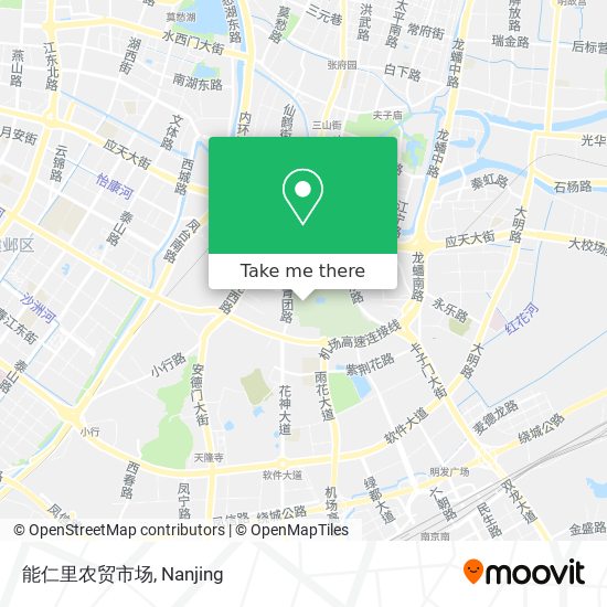 能仁里农贸市场 map