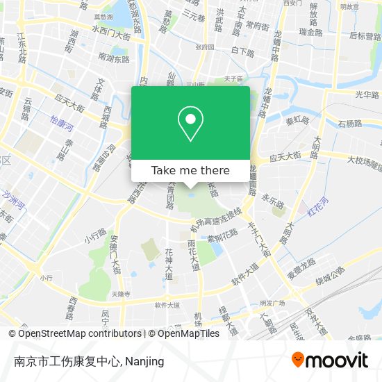 南京市工伤康复中心 map