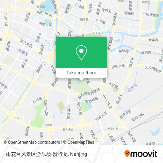 雨花台风景区游乐场-滑行龙 map