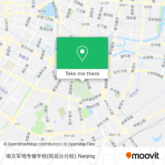 南京军地专修学校(雨花台分校) map