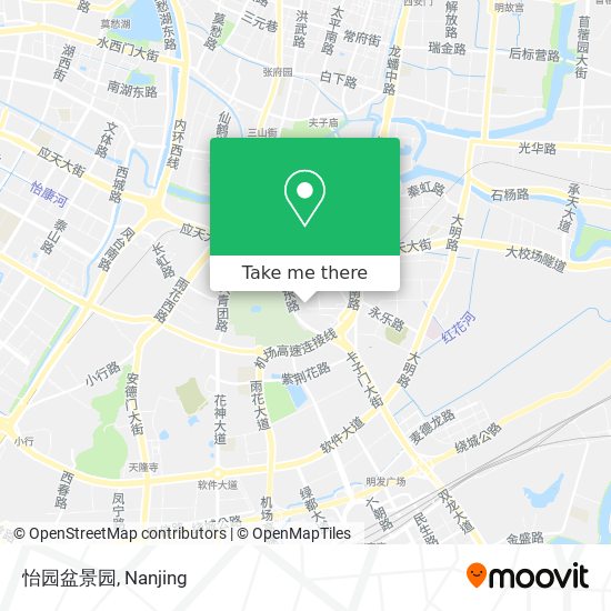 怡园盆景园 map