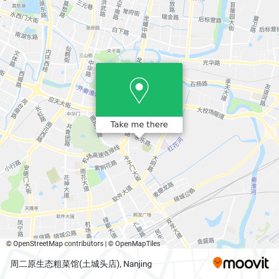 周二原生态粗菜馆(土城头店) map