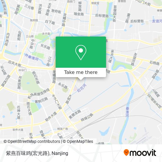紫燕百味鸡(宏光路) map