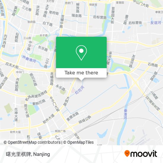 曙光里棋牌 map