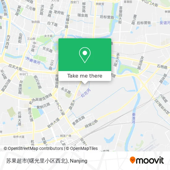 苏果超市(曙光里小区西北) map