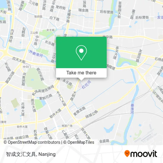 智成文汇文具 map