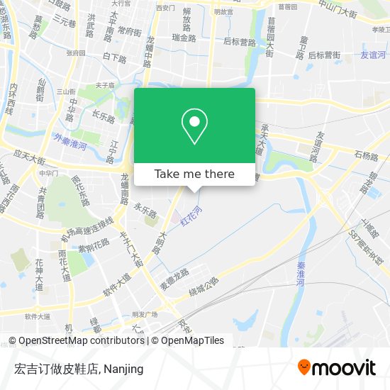 宏吉订做皮鞋店 map