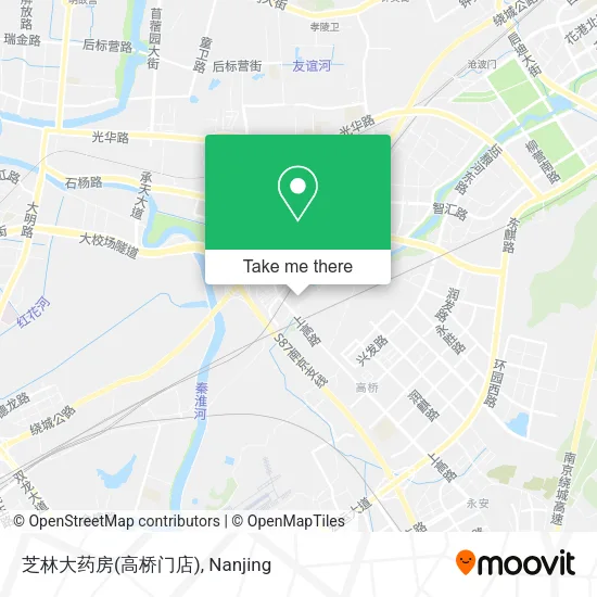 芝林大药房(高桥门店) map