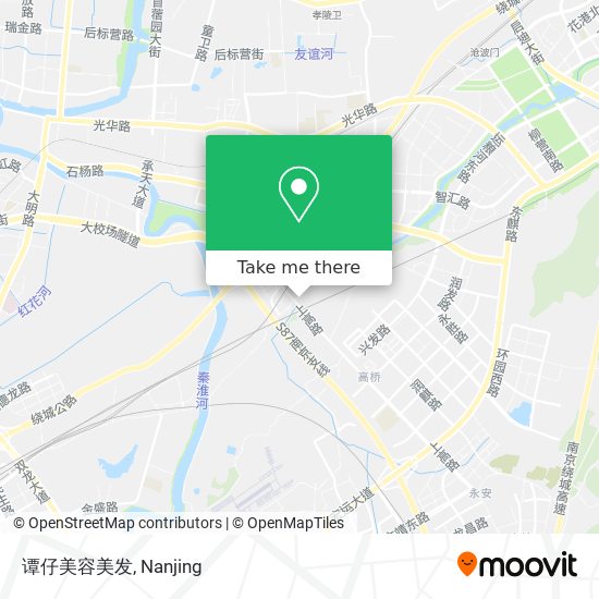 谭仔美容美发 map