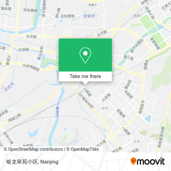 银龙翠苑小区 map