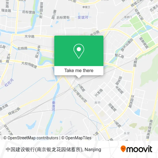 中国建设银行(南京银龙花园储蓄所) map