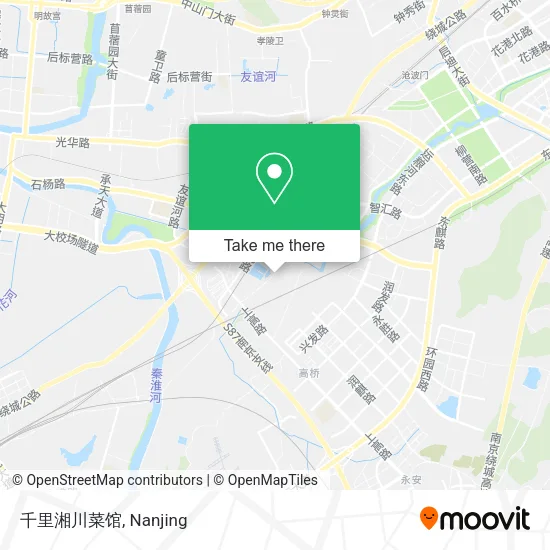 千里湘川菜馆 map