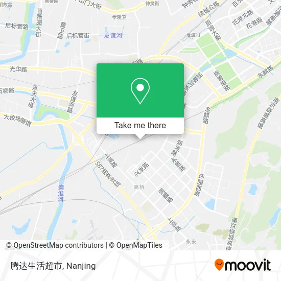 腾达生活超市 map
