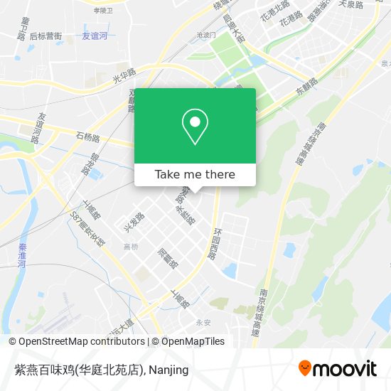 紫燕百味鸡(华庭北苑店) map