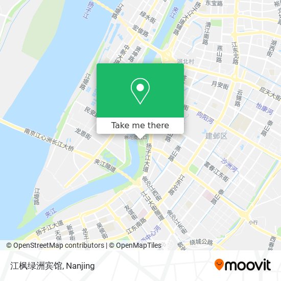 江枫绿洲宾馆 map