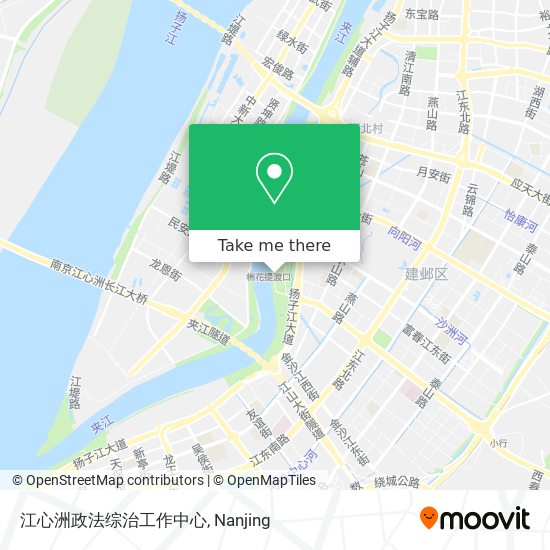 江心洲政法综治工作中心 map