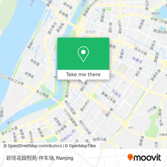 碧瑶花园熙苑-停车场 map