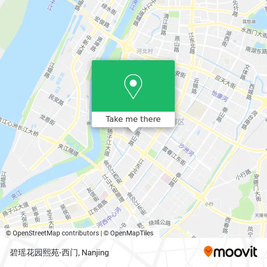 碧瑶花园熙苑-西门 map