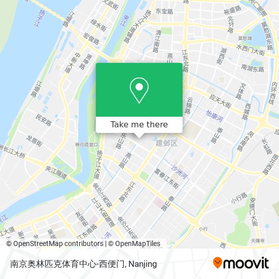 南京奥林匹克体育中心-西便门 map