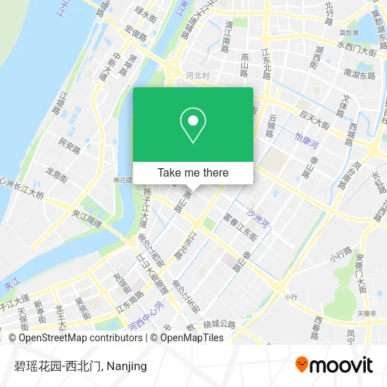 碧瑶花园-西北门 map
