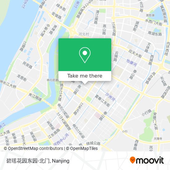 碧瑶花园东园-北门 map