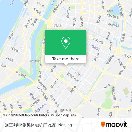猫空咖啡馆(奥体融桥广场店) map