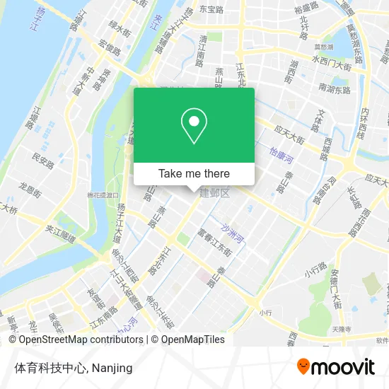 体育科技中心 map