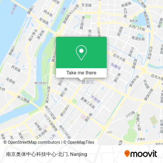 南京奥体中心科技中心-北门 map