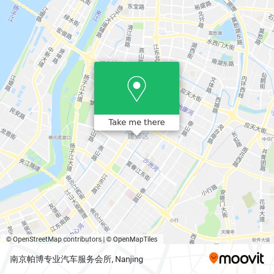 南京帕博专业汽车服务会所 map