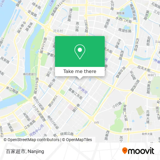 百家超市 map