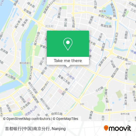 首都银行(中国)南京分行 map