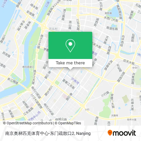 南京奥林匹克体育中心-东门疏散口2 map
