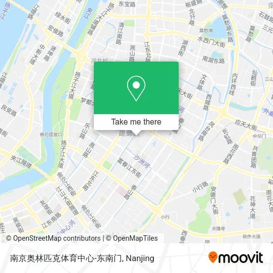 南京奥林匹克体育中心-东南门 map