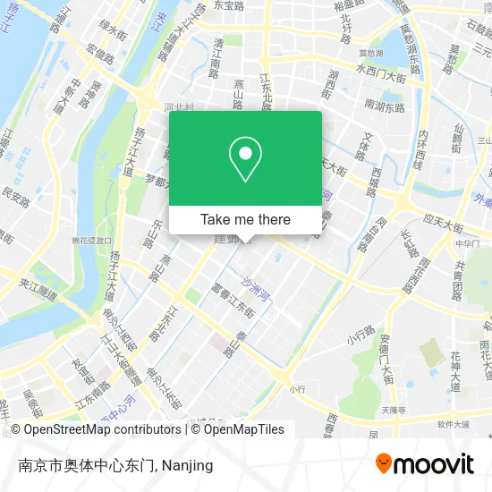 南京市奥体中心东门 map
