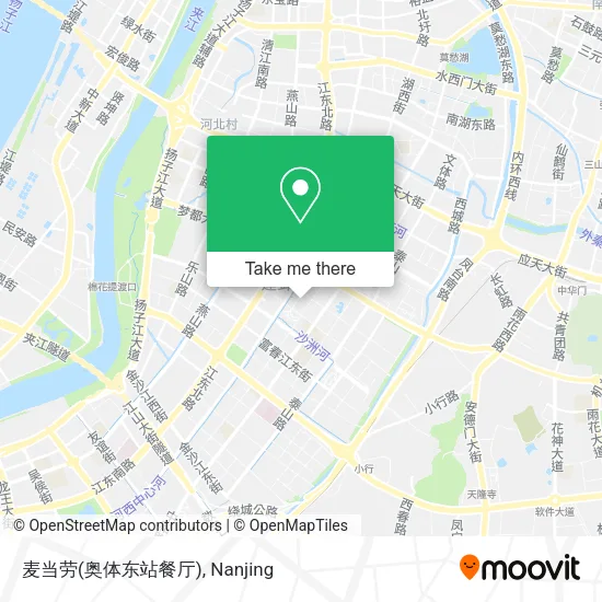 麦当劳(奥体东站餐厅) map