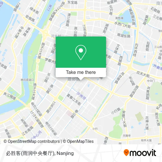 必胜客(雨润中央餐厅) map