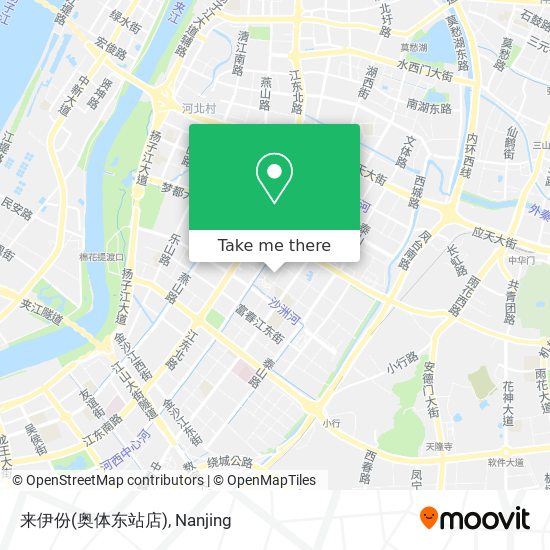 来伊份(奥体东站店) map