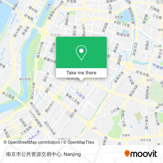 南京市公共资源交易中心 map