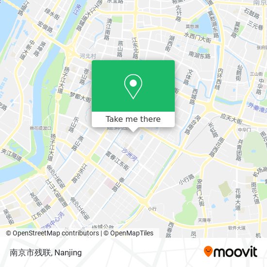 南京市残联 map
