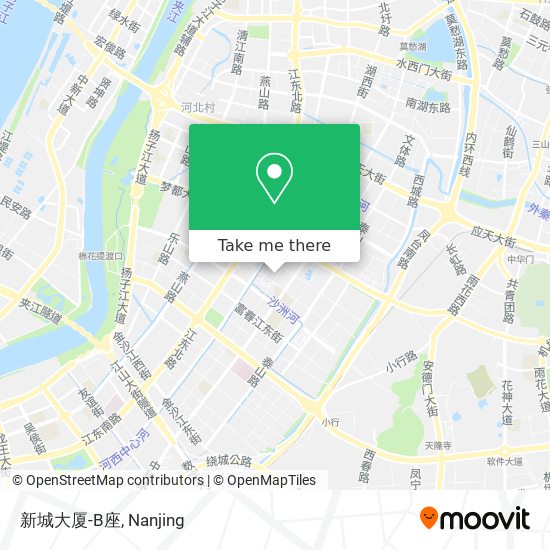 新城大厦-B座 map
