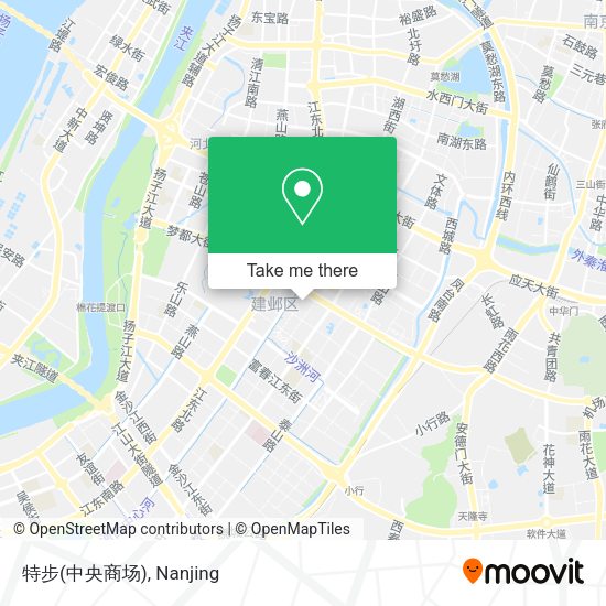 特步(中央商场) map