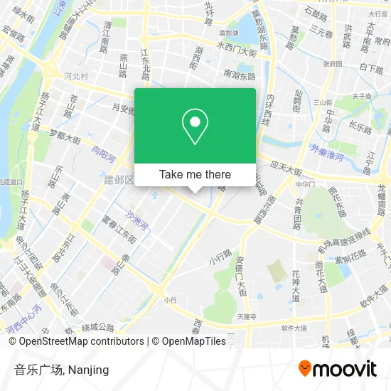 音乐广场 map