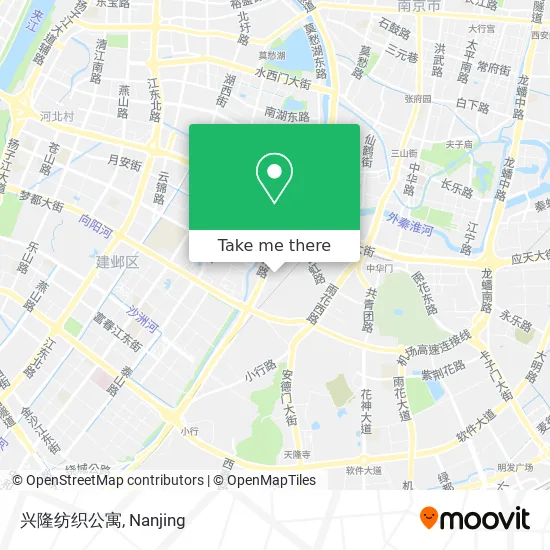 兴隆纺织公寓 map