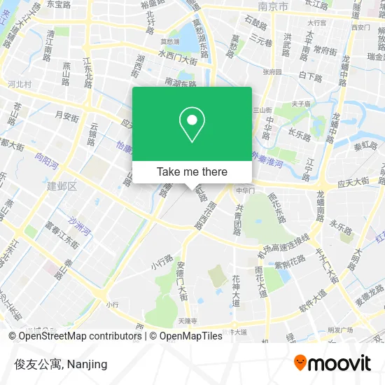 俊友公寓 map