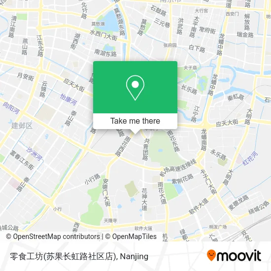 零食工坊(苏果长虹路社区店) map
