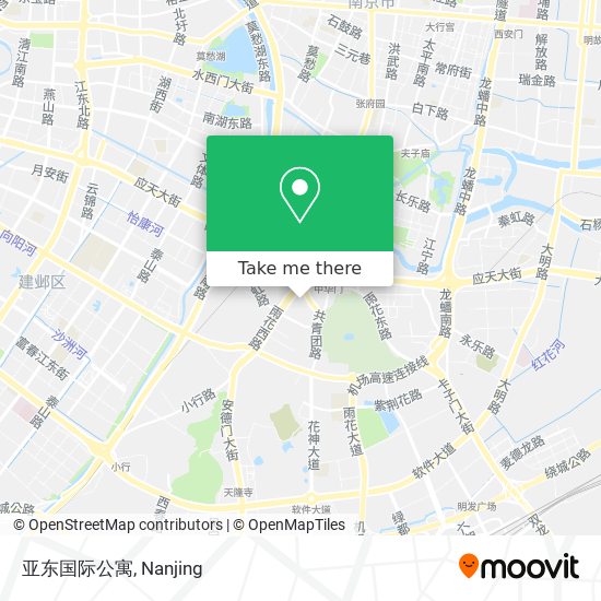 亚东国际公寓 map