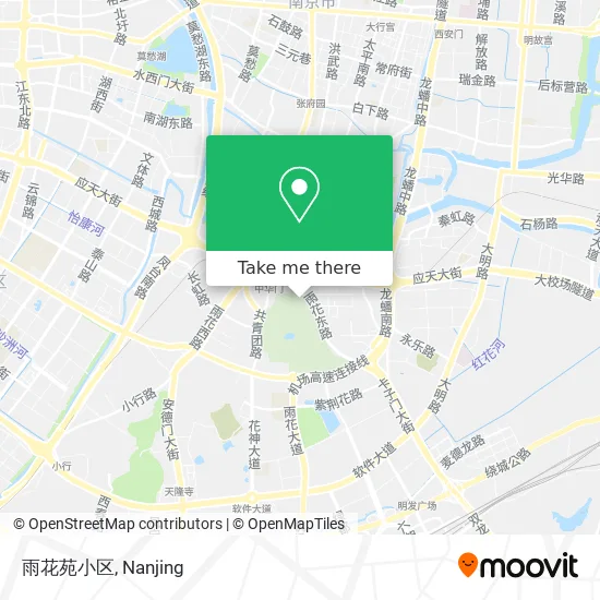 雨花苑小区 map