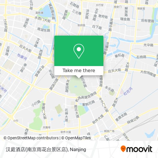 汉庭酒店(南京雨花台景区店) map