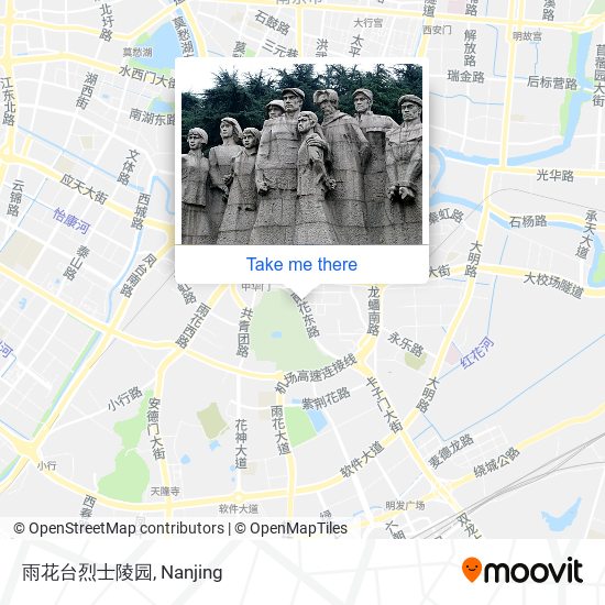 雨花台烈士陵园 map