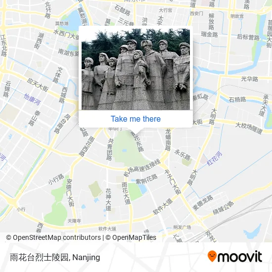 雨花台烈士陵园 map